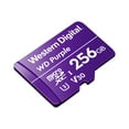 thumbnail image 2 of WD Purple WDD256G1P0A - Flash memory card - 256 GB - Video Class V30 / UHS-I U3 - microSDXC - purple, 2 of 2