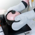 thumbnail image 4 of Guante para Hornear, Diseño Flexible y Cómodo Mitt para Hornear para Hornear Mito de Constructución Acolchada Mitt de Hino Fácil de Lápiar para Cocción y Parrilla para Hornear, 4 of 7