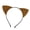 Gold, variant on Giaone Elegant Crystal Puss Ear Headpiece Thin Hair Addition For Women Girls