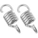 thumbnail image 1 of Muelle de hamaca, 2 unidades de extensión de gancho de alta resistencia, accesorios de asiento de suspensión para hamaca y columpios de porche Feliz Sencillez, 1 of 4