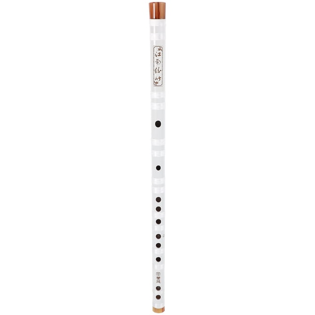 1Pack Bamboo Flute Wooden Instruments Professional Design for Traditional Music Performance 48.00X2.00X2.00in