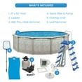 thumbnail image 4 of Aquarian Venetian 21' x 52" Above Ground Swimming Pool Kit with Accessories, 4 of 12