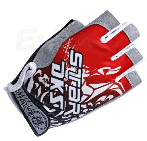 Hand Crew Unisex Adult Road Mountain Cycling Bike Half Gloves w/ 3D Gel Pad Palm 