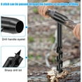 thumbnail image 4 of Hand Auger, Multi-Purpose Manual Survival Drill, for Outdoors and Camping (16-230mm), 4 of 5