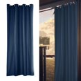 thumbnail image 4 of Cortinas de interior al aire libre 2x Panel De Cortina Impermeable Outdoor Drape Deck Pavilion 54x96 "Azul, 4 of 9