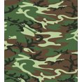 thumbnail image 3 of Camo Duvet Cover Set, Classical American Commando Uniform Inspired Pattern Forest Tile, Decorative 3 Piece Bedding Set with 2 Pillow Shams, King Size, Green Brown Forest Green, by Ambesonne, 3 of 3