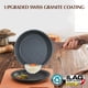 thumbnail image 4 of Cacerola SENSARTE antiadherente de 2,5 litros con tapa con revestimiento de granito suizo, 4 of 8