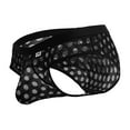 thumbnail image 2 of CandyMan Fashion Briefs style 99855 Color Black Size S/M, 2 of 5