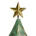 thumbnail image 2 of Northlight Rustic Layered Christmas Tree with Star Decoration - 31" - Green and Gold Finish, 2 of 4