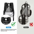 thumbnail image 5 of Mochila transparente resistente HEEYA para S, 5 of 5