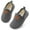 Gray, variant on Slippers for Toddler Kids Non-Slip House Slippers Slip On Boy Girl Shoes Black