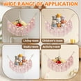 thumbnail image 3 of Tcwhniev Stuffed Toy Net Hammock with Star Light Portable Plush Toy Hammock Space Saving Hanging Toy Hammock Decorative Toy Hammock Organizer Stuffed Toy Storage Net for Dolls Nursery Room, 3 of 8