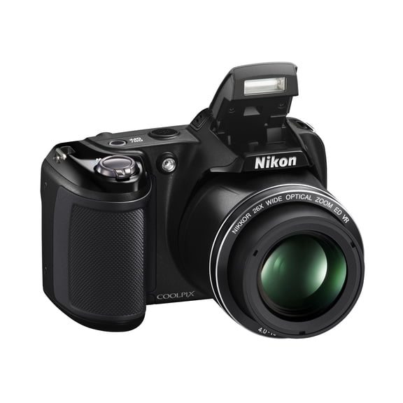 Restored Nikon COOLPIX L330 20.2MP Digital Camera with 26x Optical Zoom, Black