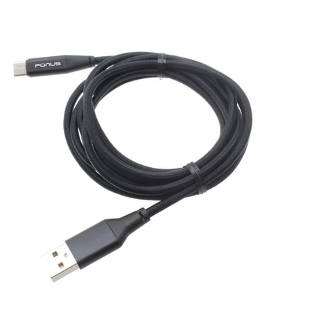 Compatible With OnePlus 7 Pro - Braided Type-C USB Cable 6ft Long Sync Wire P3B price history on PriceWatchPro