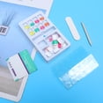 thumbnail image 2 of 24 piezas de uñas postizas para niños, piezas adhesivas de uñas postizas, piezas de extensión de manicura coloridas para niña (estilo número 5), 2 of 5