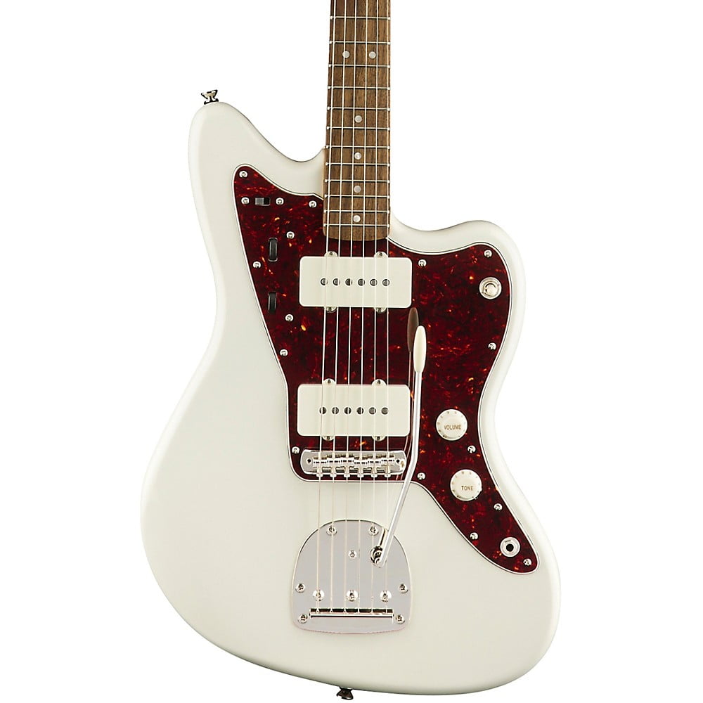 Fender Squier Classic Vibe '60s Jazzmaster Electric Guitar in Olympic White
