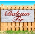 thumbnail image 1 of Balsam Fir Red & Chrome 13 oz Vinyl Banner With Metal Grommets, 1 of 4