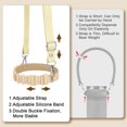 thumbnail image 4 of "Premium Silicone Bottle Strap Set - Adjustable Shoulder Sling for Stanley 40oz/30oz Tumblers & IceFlow Bottles"  

"Versatile Water Bottle Carrier - Food Grade Silicone Handle for Stanley Quencher &, 4 of 7