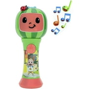 First Act CoComelon Musical Sing-Along Microphone Plays Clips of The ‘Thank You’ Song - Musical Instruments for Kids, Toddlers, and Preschoolers