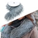 thumbnail image 4 of Tela de piel sintética Artesanía Recorte Cintas esponjosas Juguete de peluche gris Hugo Telas de piel sintética, 4 of 6