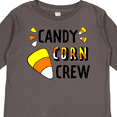 thumbnail image 4 of Inktastic Candy Corn Crew for Halloween Boys or Girls Long Sleeve Toddler T-Shirt, 4 of 5