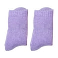 thumbnail image 5 of Womens Merino Wool Socks Winter Warm Hiking Thick Thermal Cozy Boot Crew Comfy Socks, 5 of 8