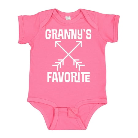 

Inktastic Granny Favorite Grandchild Gift Baby Boy or Baby Girl Bodysuit