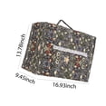 thumbnail image 2 of Yucurem Boho Floral Sewing Machine Dust Cover, Vintage Floral Protective Cover with Pockets for Most Standard Sewing Machines and Accessories, 2 of 8