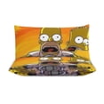 thumbnail image 3 of Simpsons Printing Bedding Sets Decorative 3 Pieces Bedding Set(1 Duvet Cover Set 2 Pillow Shams) 86"x70", 3 of 8