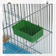 thumbnail image 5 of Comedero para pájaros multifuncional, lavabo de plástico, comedero para pájaros colgante, baño para pájaros con gancho, para pájaros pequeños, pinzones, periquitos, canarios, loros, 5 of 5