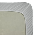 thumbnail image 3 of Clara Clark Premier 1800 Collection Single Microfiber Fitted Sheet, Full Size, Silver Gray, 3 of 4