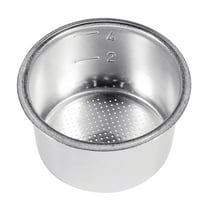 51mm Stainless Steel /4 Cups Powder Bowl Coffee Replacement Filter Basket Non Pressurized Espresso Coffee Machine Acces