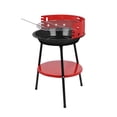 thumbnail image 2 of Linsen-outdoors Portable Charcoal Grills For Backyard & Camping Small BBQ Grill Outdoor Activity Red, 2 of 14