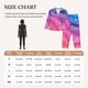 thumbnail image 4 of Balery Rainbow Glitter Cute Conjunto de Pijama con Estampado para Mujer, Conjunto de Dos Piezas con Manga Larga, Ropa de Dormir Suave con Bolsillos, Pijamas Cómodos-XX-Large, 4 of 7