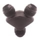 thumbnail image 3 of a 2x Aluminio Y Bloque Adaptador de accesorios Adaptador Tipo Y Junta de tubería de aceite shamjiam Montaje del adaptador de bloque, 3 of 8