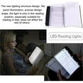 thumbnail image 4 of Luces de lectura LED, lámpara de lectura de luz brillante, tablero Lightwedge, luz de libro para lectura nocturna, funciona con pilas, para leer en la cama, el automóvil., 4 of 5