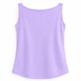 thumbnail image 2 of Top George para Mujer, Escote Redondo Lila Talla G, 2 of 4