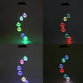 thumbnail image 3 of Solar Wind Chime, LED Outdoor Creative Color Changing Lights Hanging Sea Shell Pendant Garden Yard Lamp, 3 of 8