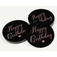 thumbnail image 3 of Inkdotpot Rose Gold Foil Paper Hang Tag Happy Birthday Favor Tag 50 Piece, 3 of 6