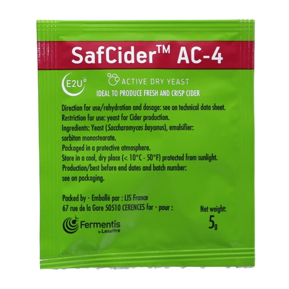 Fermentis SafCider™ AC-4 (5g)