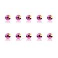 thumbnail image 2 of Nail Rhinestones Flat-Bottom Multi-faceted Sides DIY Handcraft Excellent Gloss Manicure Crystal Different Styles Mobile Phone Rainbow Rose Gold, 2 of 6
