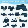 thumbnail image 5 of Sesslife 11 PCS Modular Kids Play Couch, Toddler Sofa Couch for Crawl Foam Play, Climbing Blocks Convertible Sofa, Modern Kids Sofa Couch for Toddlers, Infant, Kids, Per-School, Blue, 5 of 7