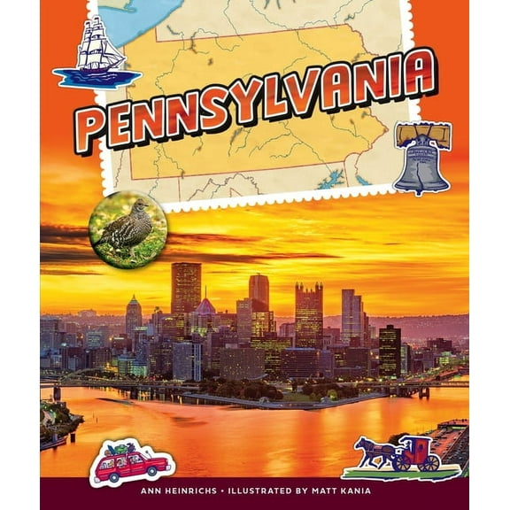 USA Travel Guides Pennsylvania, (Hardcover)