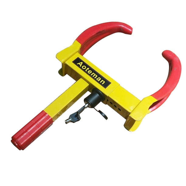 1pc Tire Claw Antitheft Lock Heavy Duty Wheel Lock Clamp Boot for Car