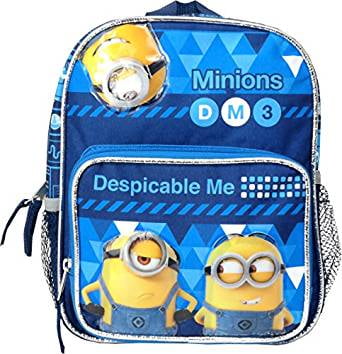 Mini Backpack - 3 - Minions Blue DM3 10 School Bag 153933