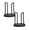 Black, variant on 1 Pc Bathroom Cups Dispensers, Plastic Mouthwash Cups Storage Holder, Small Mouthwash Rinsing Cups Holder for Bathroom Vanity Sink Countertop, 5.2x3.1 Inch, Black