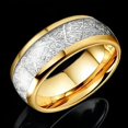 thumbnail image 1 of Stainless Steel Ring Jewelry Delicate Rings Dressing Up Decorative Accessory for Wedding Engagement Party Daily Working Gold Size 13, 1 of 1