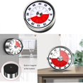 thumbnail image 3 of Kitchen Timer, Chef Cooking Timer Clock with Loud Alarm, Mechanical - Magnetic Backing, No Batteries Required, Delicate Matte Body, 3 of 5