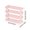 Pink, variant on 4 Tier Small Shoe Rack,Shoe Rack Organizer,Space Saving Standing Shoe Storage Organizer,Multi Tier Lightweight Shoe Shelf,Shoe Storage Rack Sturdy Shoe Organizer for Entrance Entryway Front Door