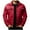 Red Denim Jacket, variant on YLSDY Men's Fashion Denim Jacket Button Up Long Sleeve Cotton Jacket Classic Outwear Solid Color Regular Fit Trendy Coat Black XXXL